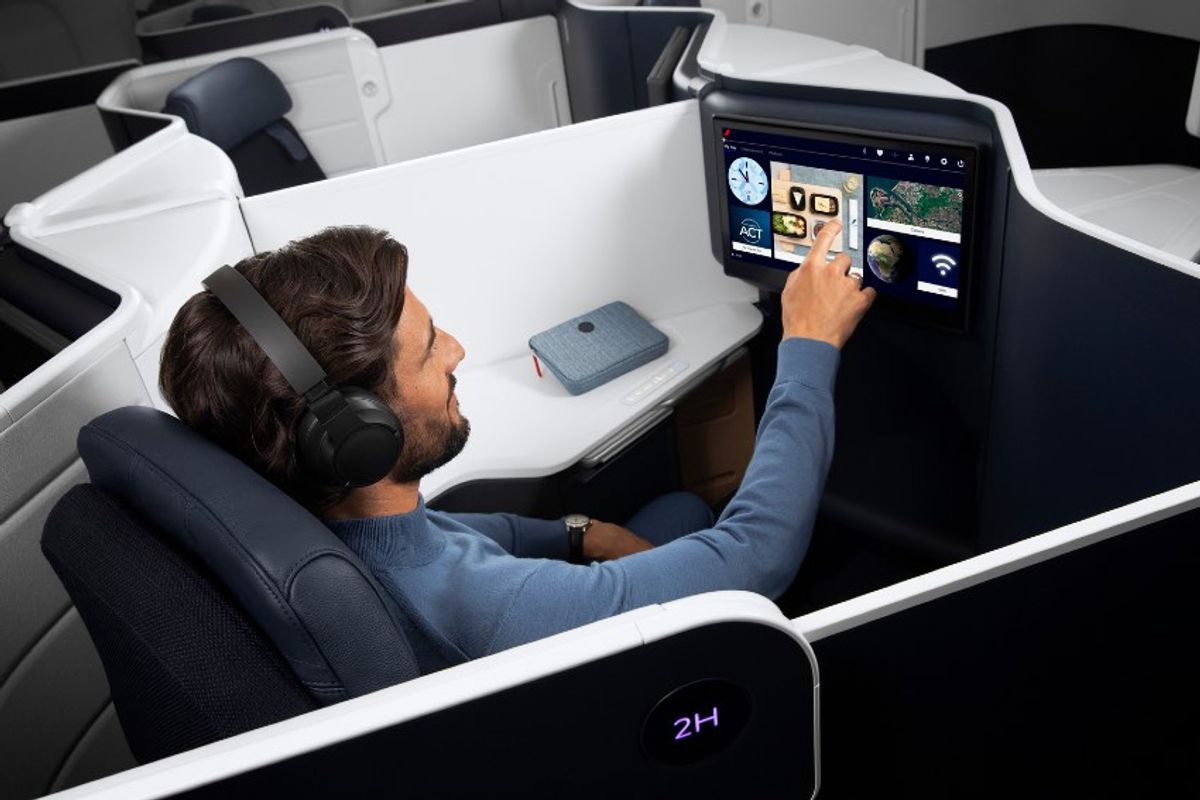 Air France Launches New Business Class Cabin Business Travel News Europe 3975